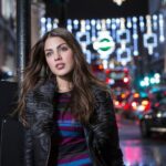 Rhea Chakraborty Instagram - Loving the London Christmas lights, almost as much as I'm loving this @koovsfashion dress & jacket 🎄 #KOOVSXYOU ##KoovsLondonDiaries #ChristmasInLondon #rheality Selfridges