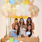 Rhea Chakraborty Instagram - What do you do - When your bestest girl is having a baby ? #babyshower #gocrazy with your best girls ! Can't wait for this little munchkin to come into out lives and add more magic and 🌈💕 @simone.khambatta is the cutest mom to be ever 😘❤️ #rheality #immagoingcrazy #excitedgirls #Babycorn Ps - let's show some love to the daddy to be @karanogram 😘😘😘❤️