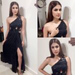 Rhea Chakraborty Instagram - #FilmfarestyleAwards2016 Styled by "mine"- @theanisha Makeup -@shaylinayak 🔛 Hair- @aliyashaik28 Outfit - @shivanandnarresh