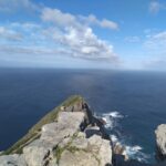 Rhea Chakraborty Instagram - Hello from cape of good hope ! The Indian ocean and the Atlantic ocean meet at this point . #capetown #rheality