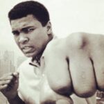 Rhea Chakraborty Instagram - "What your thinking about, is what your becoming" Ali - I'm thinking about you , so I'm becoming you ( hopefully ) RIP - the legend - my inspiration ! 🌟💗