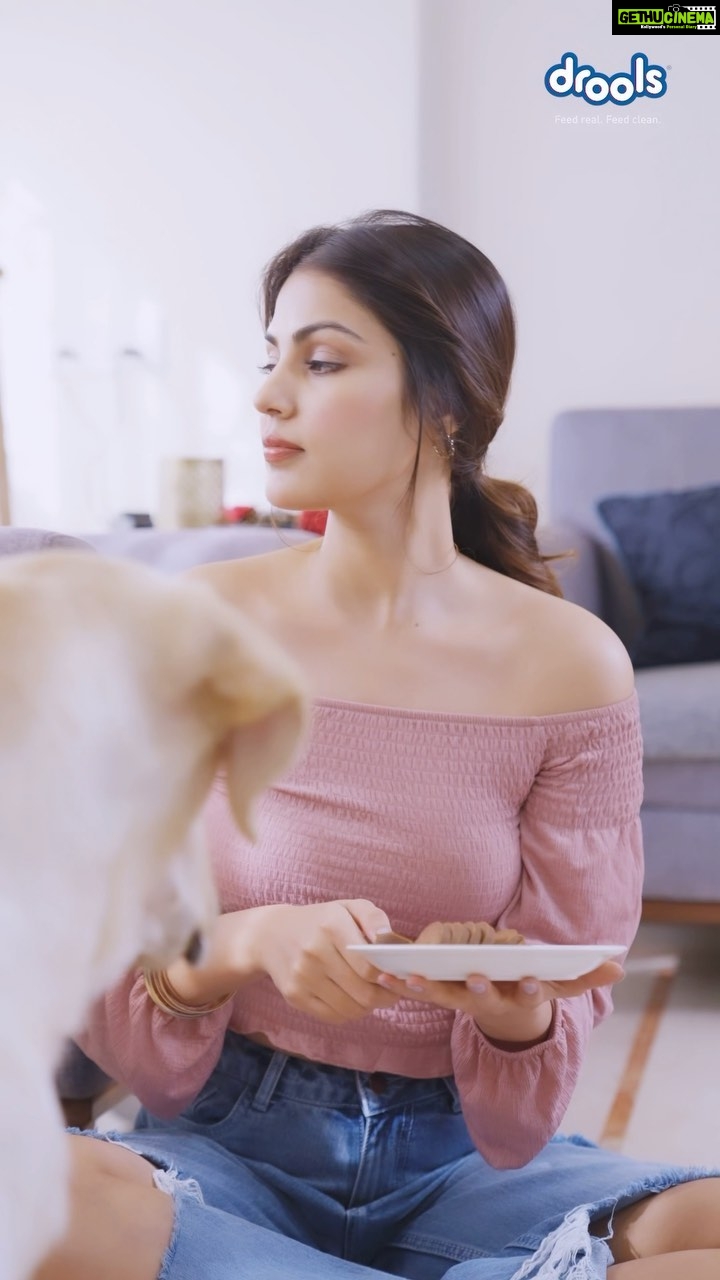 Rhea Chakraborty Instagram - It’s never easy to choose one from both your favorites TREATS! This little boy drools over the delicious Drools sausages and cant get enough of the Drools Calcium Milk Bone. Made with all the good stuff & no artificial flavors or by-products, Drools provides the best of health to your furry baby 🐾 Grab a box now! ❤️