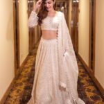 Rhea Chakraborty Instagram – Love and light 🤍

#rhenew 

Styling- @shreejarajgopal @drapingdreams.inc 
Outfit- @varunchakkilam 
Jewellery- @tuula.jewellery 
📸 – @kyrofilm