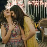 Rhea Chakraborty Instagram - Mr. and Mrs. Akhtar ✨ Love is contagious, thankyou for spreading so much love on your special day. @shibanidandekar you make the most beautiful bride in the world, I love you to the moon and back ❤️ @faroutakhtar she’s your problem now, all the best ,lots of love 😉🤗🤗❤️ #fairytalesdocometrue @sam_and_ekta thankyou for capturing these amazing memories ❤️