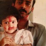 Rhea Chakraborty Instagram - Happy Father’s Day to my papa ! You are my resilience, you are my inspiration. I’m sorry times have been tough , but I’m so proud to be your little girl ❤️ My daddy strongest ! Love you papa Mishti #faujikibeti