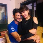 Rhea Chakraborty Instagram - Still struggling to face my emotions.. an irreparable numbness in my heart . You are the one who made me believe in love, the power of it . You taught me how a simple mathematical equation can decipher the meaning of life and I promise you that I learnt from you every day. I will never come to terms with you not being here anymore. I know you’re in a much more peaceful place now. The moon, the stars, the galaxies would’ve welcomed “the greatest physicist “with open arms . Full of empathy and joy, you could lighten up a shooting star - now, you are one . I will wait for you my shooting star and make a wish to bring you back to me. You were everything a beautiful person could be, the greatest wonder that the world has seen . My words are incapable of expressing the love we have and I guess you truly meant it when you said it is beyond both of us. You loved everything with an open heart, and now you’ve shown me that our love is indeed exponential. Be in peace Sushi. 30 days of losing you but a lifetime of loving you.... Eternally connected To infinity and beyond