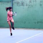 Rhea Chakraborty Instagram - Train like a beast , look like a beauty #rheality Ps- tennis is the toughest game, I’ve ever played 😵😵 📸 - @siddharth_pithani