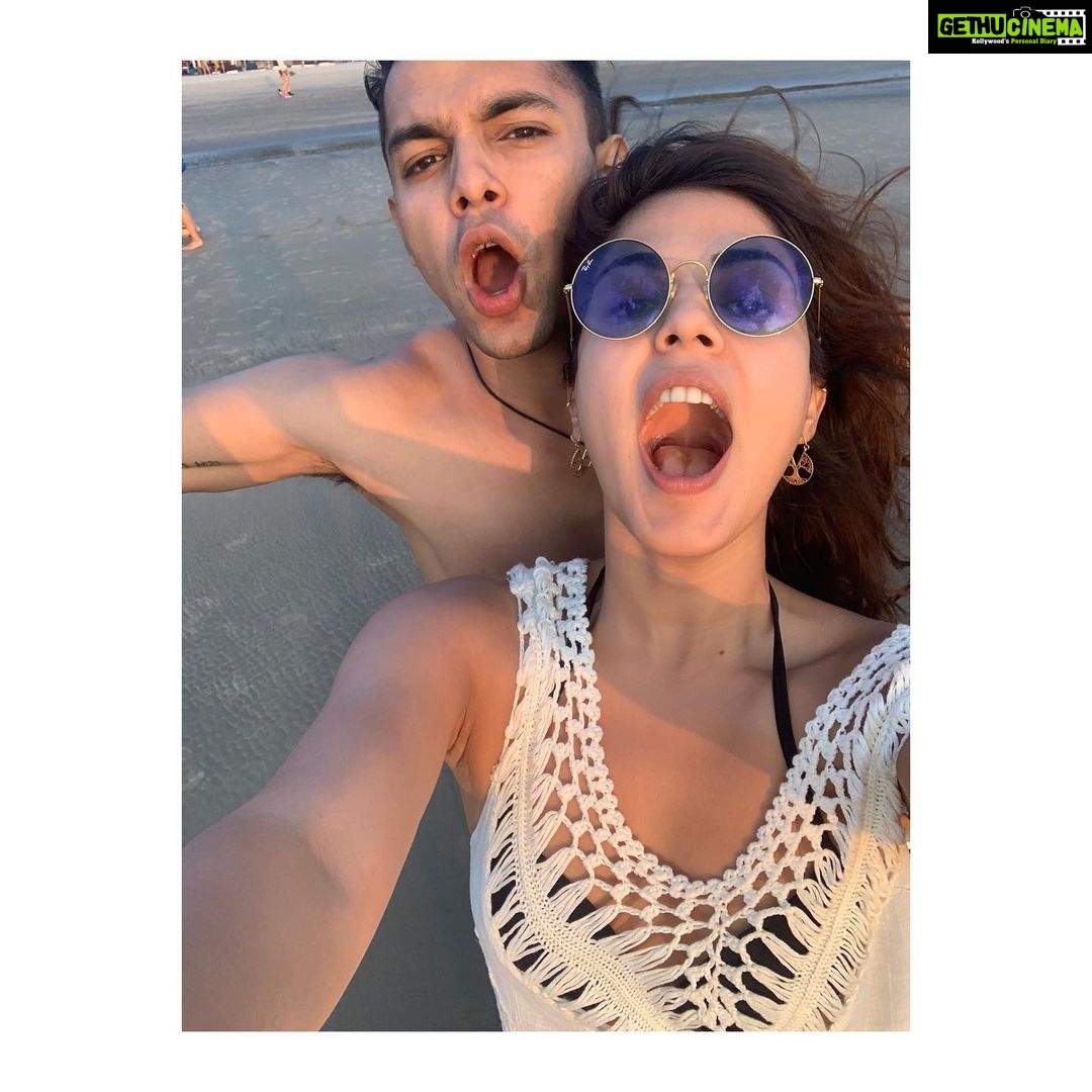 Rhea Chakraborty Instagram - My love , my life , my sweet “not so baby “ brother @showikk #rakshabandhan Rheadi loves you ❤️