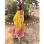 Rhea Chakraborty Instagram - #Teetukishaadi ( my only friend without an insta handle ) Outfit - @sukritiandaakritiofficial ( @aakriti_g @sukritigrover ) Jewellery- @azotiique @rahejavarun 💛