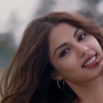 Rhea Chakraborty Instagram - Every song reminds us of someone or something. Tell me about the person you are thinking about while listening to this song. #Pal #Jalebi