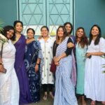 Rima Kallingal Instagram - The best cheer squad ever 🌸😘 Together in it 💙🫂🌸 #neelavelicham #FDFS