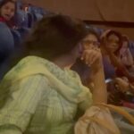 Rima Kallingal Instagram - When 3 generations come together to watch a movie 💙 @neelavelichammovie team says thank you @karthika_priya_kishore for sharing the message and video💙