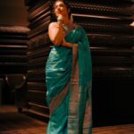 Rima Kallingal Instagram – The calm after the storm.  Shot by @suryadeva_ug , lovely sari from @shilpa_ilpa ‘a  @thousandthreads.india