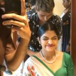Rima Kallingal Instagram - The real deal BTS alle @jaisonmadany !!!!! The best thing about this Promotion tour was to have this lil guy with me through out. Personally and professionally, you have been such a rock 💙 Cheers to loads more of fun and work ahead 🌸💃🕺