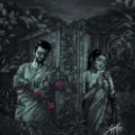 Rima Kallingal Instagram - Rakthapushpam 🌹 Thank you @jumana__vp for this art and love 💙