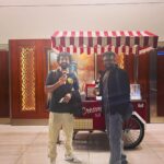 Rima Kallingal Instagram - Director and Actor sirs getting all excited about Icecream at 2 am after a hectic Neelavelicham promotion tour in the Middle East 🤓 Thank you from @neelavelichammovie team for the love Dubai and Doha 💙