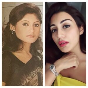 Rimi Sen Instagram - 25 years of hard work and the transformation… 🙏  #beforeandafter #transformation