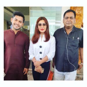 Rimi Sen Instagram - Poll campaign for BJD leader Nobo Das and his son Bishal Das... in odisha...