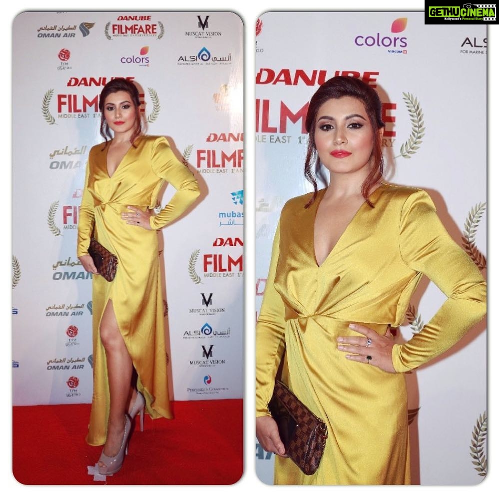 Rimi Sen Instagram - Filmfare middle east...