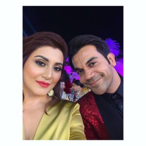 Rimi Sen Instagram - Filmfare middle east anniversary...