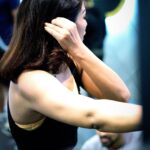 Rimi Sen Instagram - Workout+ Fun😛… Thanks to you @akshaydeokar007 @cloud9gymandheriwest @danish.transformer @thenayabombaywala #fitness #workout Mumbai, Maharashtra