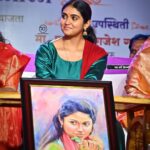 Rinku Rajguru Instagram – Youth festival ☺️🌸
Outfit @advikafashion_ मंगळवेढा