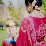 Rinku Rajguru Instagram - JEWELLERY BY @jizajewellerystudio Photography @gauravk6677 MUA @uma_artistry Asst mua @makeupartist_smita Outfit by @royaltasta Location @sumbaran_mystic