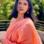 Rinku Rajguru Instagram - "THE TRUE BEAUTY IN A WOMAN IS REFLECTED IN HER SOUL.🌸💕 Outfit: @advikafashion_
