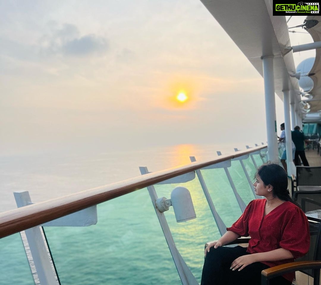 Rithika Tamil Selvi Instagram - That was a wonderful memorable trip🥰had our best days of life in @cordeliacruises 😇🧿 . . . . . #rithika #tamil_rithika #cordeliacruises #cruisetravel #cruiseship #cruisetrip #oceanlife #memorabletrip❤️ #familytime #happiness #positivevibes #onlypostivevibes