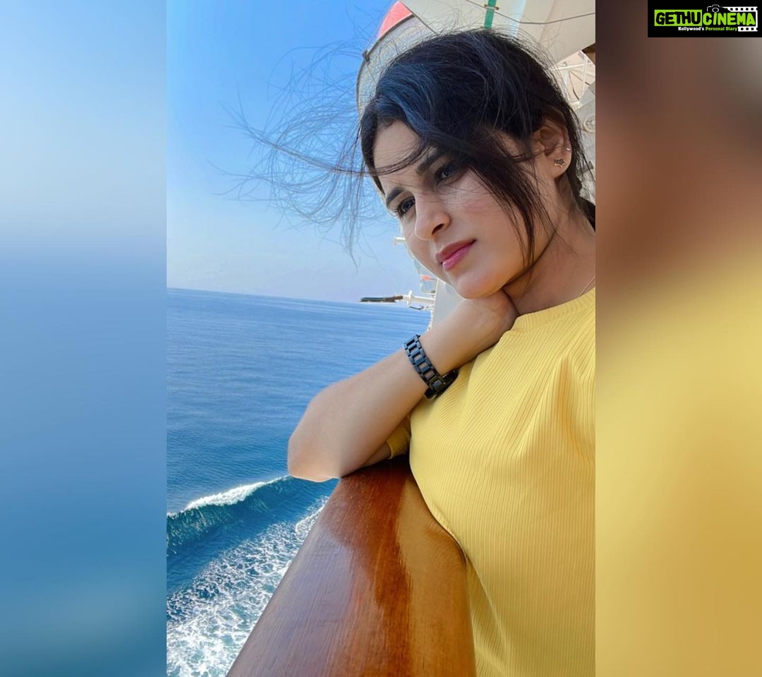 Rithika Tamil Selvi Instagram - That was a wonderful memorable trip🥰had our best days of life in @cordeliacruises 😇🧿 . . . . . #rithika #tamil_rithika #cordeliacruises #cruisetravel #cruiseship #cruisetrip #oceanlife #memorabletrip❤️ #familytime #happiness #positivevibes #onlypostivevibes