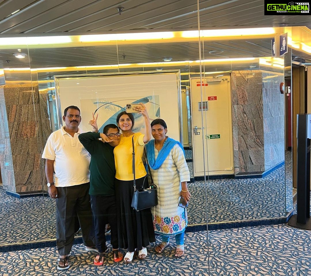 Rithika Tamil Selvi Instagram - That was a wonderful memorable trip🥰had our best days of life in @cordeliacruises 😇🧿 . . . . . #rithika #tamil_rithika #cordeliacruises #cruisetravel #cruiseship #cruisetrip #oceanlife #memorabletrip❤️ #familytime #happiness #positivevibes #onlypostivevibes