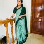 Rithika Tamil Selvi Instagram - Happiness is not by chance but by choice. Be happy always 😊 Sarees @ashas_womens_collection . . . . #rithika #tamil_rithika #baakiyalakshmi_serial #rithikasaree #baakiyalakshmi #vijaystars #vijaytelevision #rithikatamilselvi