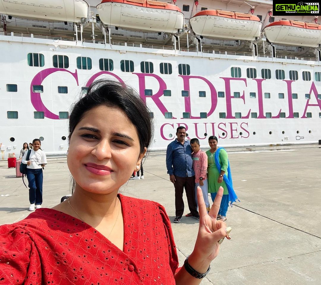 Rithika Tamil Selvi Instagram - That was a wonderful memorable trip🥰had our best days of life in @cordeliacruises 😇🧿 . . . . . #rithika #tamil_rithika #cordeliacruises #cruisetravel #cruiseship #cruisetrip #oceanlife #memorabletrip❤️ #familytime #happiness #positivevibes #onlypostivevibes