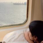Rithika Tamil Selvi Instagram - Just feel 🤩 . . . . . #rithika #tamil_rithika #reelsindia #reelsinstagram #oceanview #cruise #sailing #cordeliacruises