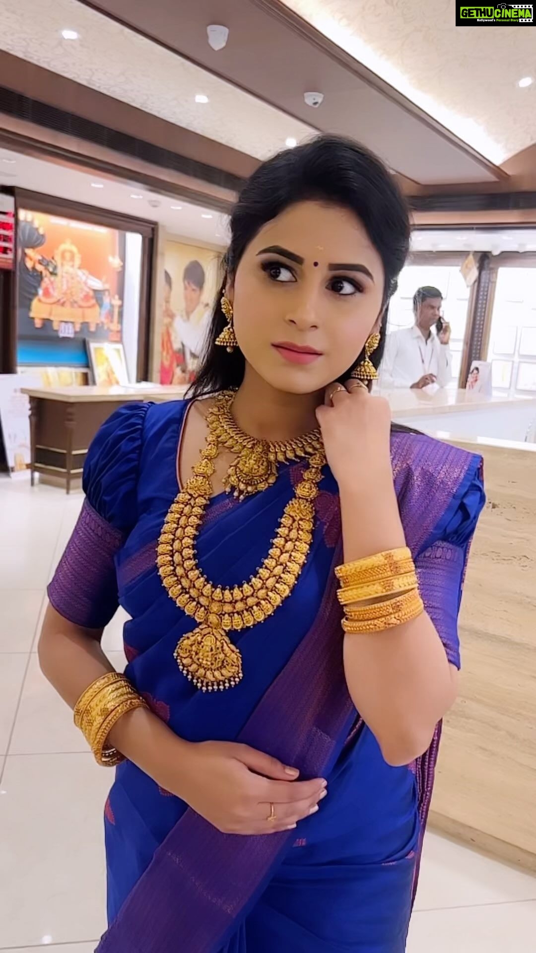 Rithika Tamil Selvi Instagram - 💙💙💙💙 . . . . #rithika #tamil_rithika #reelsindia #reelsinstagram