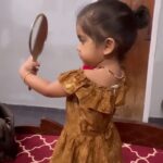 Rithika Tamil Selvi Instagram - Touch up Queen is back 😍😀 Nila kutty 😘 . . . #rithika #tamil_rithika #amirthabaakiyalakshmi #nilapaapa #vijaystars #vijaytelevision