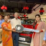 Rithika Tamil Selvi Instagram - Feeling glad to unveil the all new face lifted “BREZZA 2022” at Trichy & Tanjore Maruti Suzuki Arena showrooms. Thanks to “Pillai & sons & Mr.Srinivasan sir” for having me as a special guest. It was my pleasure to be a part of this great launch. All new Brezza with more added features, do check out at ur nearby Arena showrooms✌️ . . #rithika #tamil_rithika #specialguest #brezza2022 #brezza2022launchdate #newbrezzalaunch #newbrezzalaunchtrichy