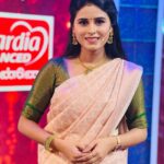 Rithika Tamil Selvi Instagram - Happy morning everyone 🍀❤️😊 Saree from @dorcas_clothing_fashion Jewels from @made_for_hers . . . . #rithika #tamil_rithika #vijaystars #vijaytelevision #cwcseason2 #cwcseason3 #cwccelebration #sareelove #traditionalwear