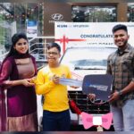 Rithika Tamil Selvi Instagram - To own a car is everyone’s dream… was mine too… And today my dream came true bcz of all ur love & support and with Almighty’s blessing 😇🙏🏻work hard until u reach ur goal. One day god ll help us reach where v want to be. Feeling happy & blessed 😇 Love u all people ❤️✌️ . . . Moments captured by @raghul_raghupathy . . . . . #rithika #tamil_rithika #rithikavijaytv #vijaystars #vijaytelevision #mycar #myfirstcar #mynewcar #hyundaivenue #rithikatamilselvi #tamilselvi_rithika