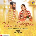 Rithika Tamil Selvi Instagram - Happy to share our wedding story with u all 😊🤗 Video link in bio👆🏻 . . . . #tamilrithikayoutubechannel #rithikawedding #vinurithika #rithika #tamil_rithika #rithikavijaytv #mywedding #rithikamarriage