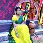 Rithika Tamil Selvi Instagram - சூழ்கலி நீங்கத் தமிழ் மொழி ஓங்கத் துலங்குக வையகமே !! தமிழர் திருநாளாம் இனிய தைப்பொங்கல் நல்வாழ்த்துகள் !! 🌾🌾🌾 . . Outfit @sdduniqueboutique_97 Jewels @made_for_hers . . . #rithika #rithikavijaytv #vijaystars #tamilrithika #vijaytelevision #pongal2022 #happypongal