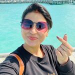 Rithika Tamil Selvi Instagram - Hi Maldives 🇲🇻😍 @touronholidays Website: https://www.touron.in . . . . . #rithika #tamil_rithika #vacation #holiday #maldives #vinurithika #vijaystars #vijaytelevision