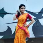 Rithika Tamil Selvi Instagram - Caption this look guys😀 . . . . #rithika #RithikaTamilselvi #tamil_rithika #vijaystars #vijaytelevision #Rithika
