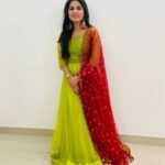 Rithika Tamil Selvi Instagram - Happy morning everyone ☺✌ . . . Outfit designer @abinayadesignerstudio . . . #rithika #rithikavijaytv #tamil_rithika #vijaystars #Rithika #rithikacwc