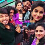 Rithika Tamil Selvi Instagram - Happy faces 😃 @priyankapdeshpande @rakshan_vj @bjbala_kpy @kuraishi_the_entertainer . . . #comedyrajakalakkalrani #rithikavijaytv #rithika #vijaystars #vijaytelevision #crkr