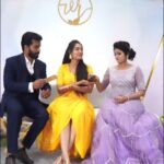 Rithika Tamil Selvi Instagram - It was fun doing this #trendingreels with my sweet hearts ❤️🥰 @pavithra.janani en thangam 😘 @vinun43 ❤️ #vinurithika . . . #rithika #rithikavijaytv #rithikawedding #rithikareception #trendingsongs #vijaystars #vijaytelevision #lovetodaymovie #lovetodayaudio #lovetoday