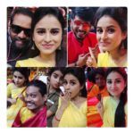 Rithika Tamil Selvi Instagram - Happy faces 😀 . . . #Rithika #rithikavijaytv #rithikacwc #tamil_rithika #tamilselvi_rithika #vijaystars #vijaytelevision #comedyrajakalakkalrani #cookwithcomalifamily #cookwithcomali2 #rithika #vijaytvshows