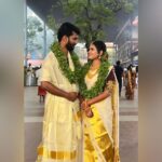 Rithika Tamil Selvi Instagram - Finally… !! MRS.VINU with god’s grace🙏🏻need all ur love & blessings to us ❤️😇🙏🏻 #rithika