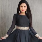 Rithika Tamil Selvi Instagram - 🖤😊 . . . . Designer @thisadesignstudio . . . #rithika #rithikavijaytv #comedyrajakalakkalrani #tamil_rithika