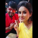 Rithika Tamil Selvi Instagram - Happy faces 😀 . . . #Rithika #rithikavijaytv #rithikacwc #tamil_rithika #tamilselvi_rithika #vijaystars #vijaytelevision #comedyrajakalakkalrani #cookwithcomalifamily #cookwithcomali2 #rithika #vijaytvshows